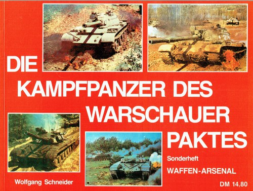 DIE KAMPFPANZER DES WARSCHAUER PAKTES (GERMAN TEXT)