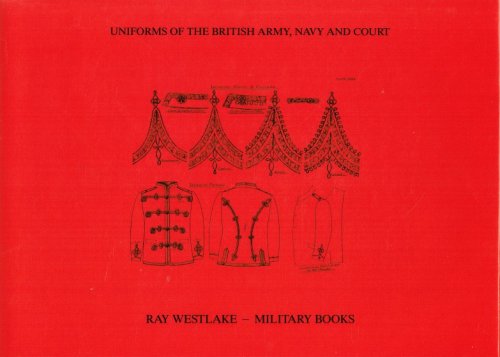 UNIFORMS OF THE BRITISH ARMY, NAVY AND COURT (1894)