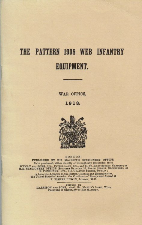 THE PATTERN 1908 WEB INFANTRY EQUIPMENT (1913)