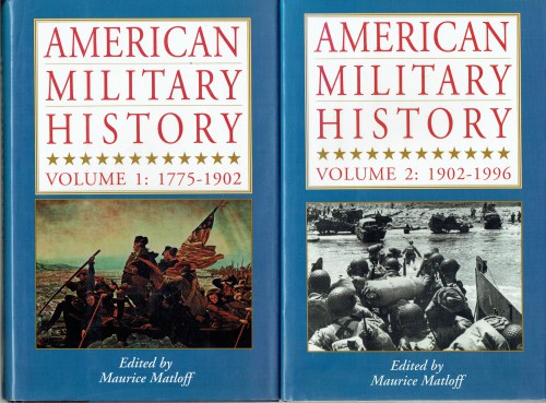 AMERICAN MILITARY HISTORY 1775-1996 (TWO VOLUME SET)