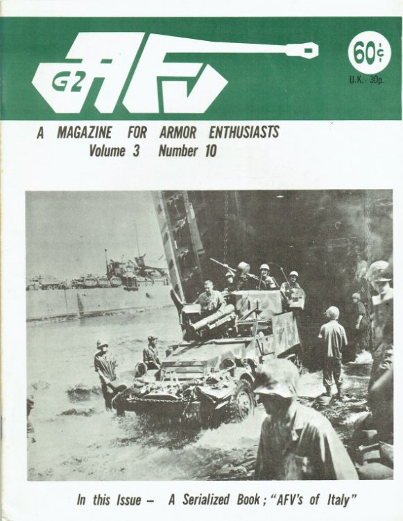 AFV-G2 VOLUME 3 NUMBER 10 1972