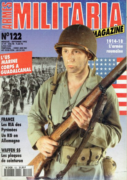 ARMES MILITARIA MAGAZINE NO. 122 (FRENCH TEXT)