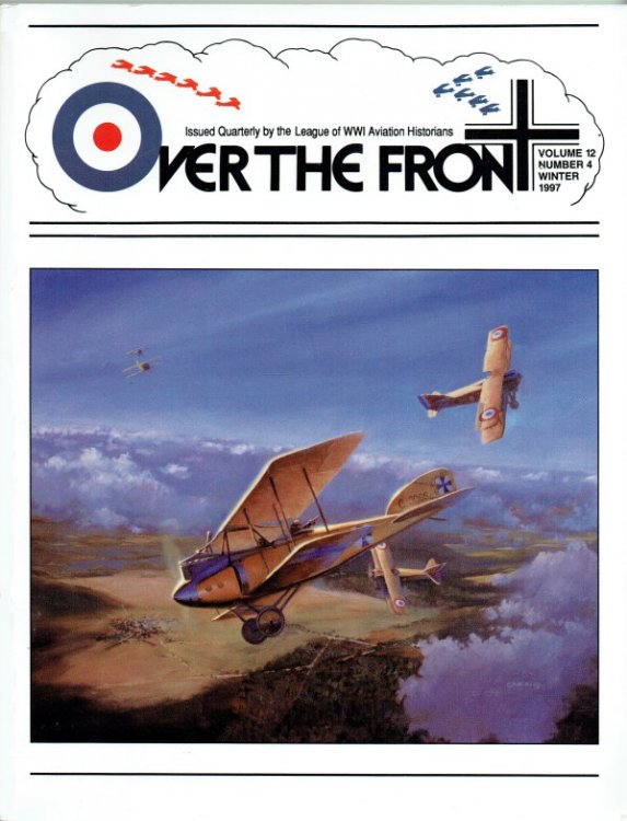 OVER THE FRONT: VOLUME 12. NUMBER 4. WINTER 1997