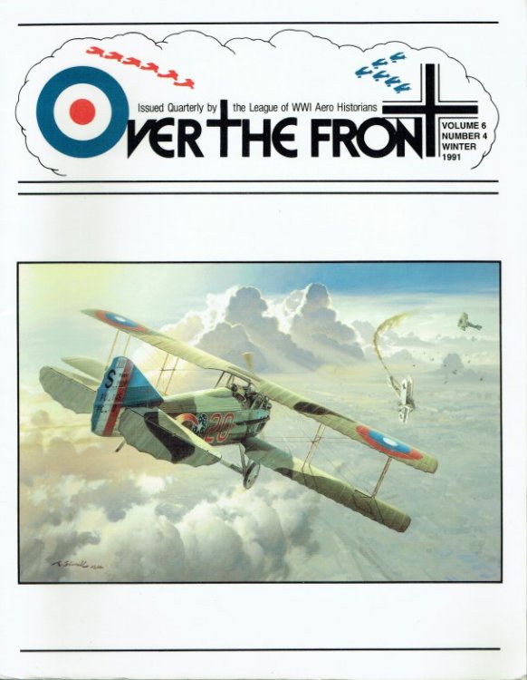 OVER THE FRONT: VOLUME 6. NUMBER 4. WINTER 1991