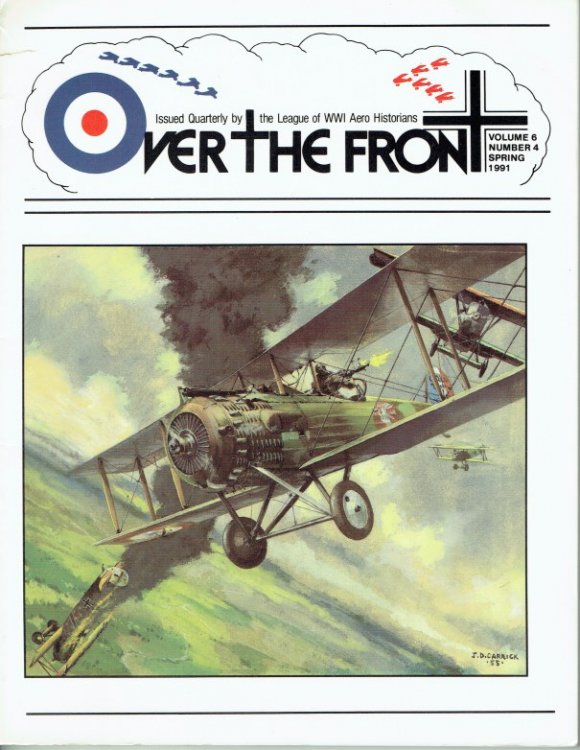OVER THE FRONT: VOLUME 6. NUMBER 1. SPRING 1991