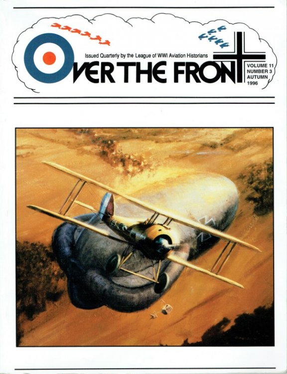 OVER THE FRONT: VOLUME 11. NUMBER 3. FALL 1996