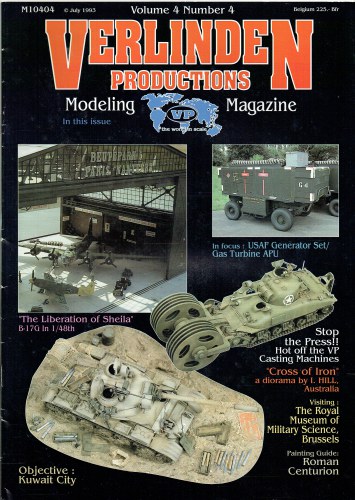 VERLINDEN PRODUCTIONS MODELLING MAGAZINE VOLUME 4 NUMBER 4