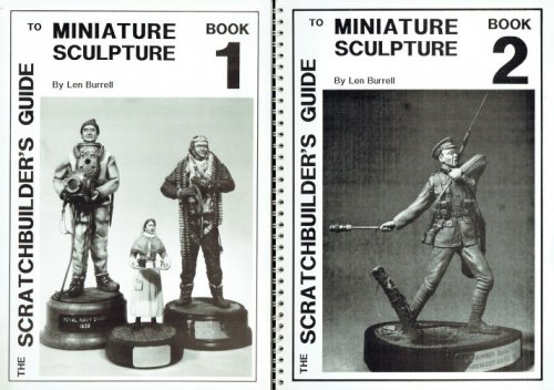 THE SCRATCHBUILDER'S GUIDE TO MINIATURE SCULPTURE BOOK 1 + BOOK 2 (TWO VOLUME SET)