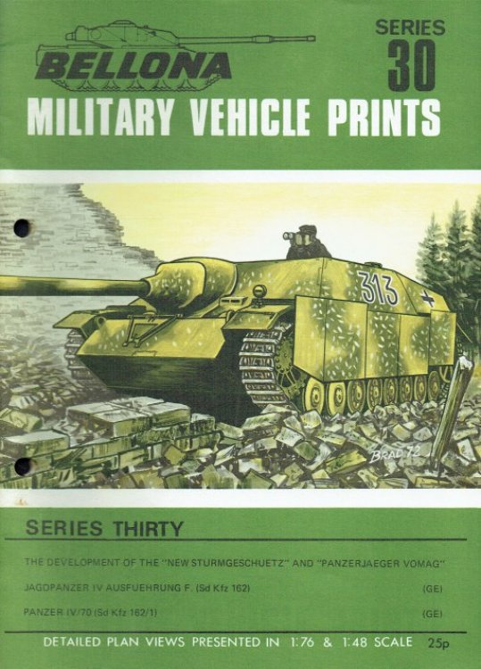 BELLONA MILITARY VEHICLE PRINTS: SERIES THIRTY