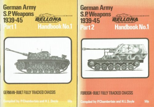 GERMAN ARMY S.P. WEAPONS 1939-45: PART 1: GERMAN-BUILT FULLY TRACKED CHASSIS + PART 2: FOREIGN-BUILT FULLY TRACKED CHASSIS (TWO VOLUME SET)