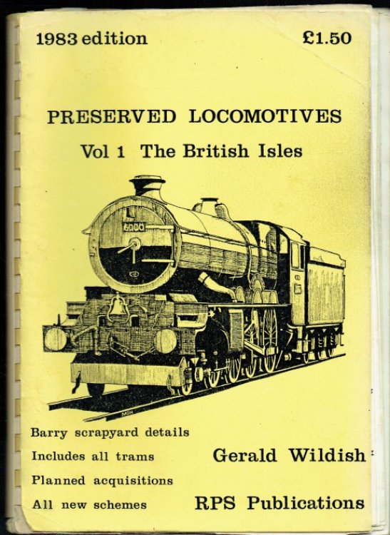 PRESERVED LOCOMOTIVES VOL 1: THE BRITISH ISLES