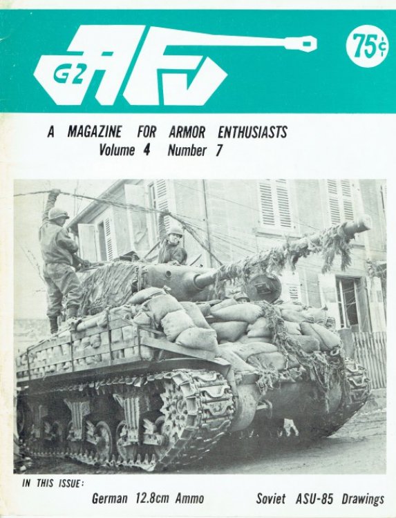 AFV-G2 VOLUME 4 NUMBER 7 1973