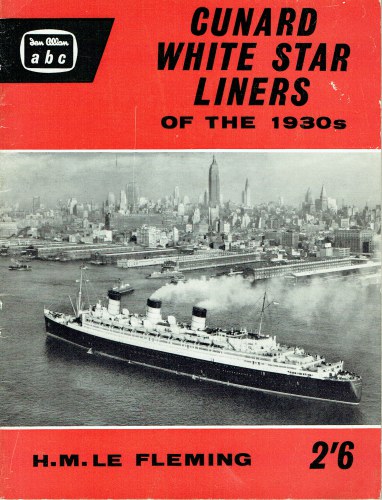 CUNARD WHITE STAR LINERS OF THE 1930S