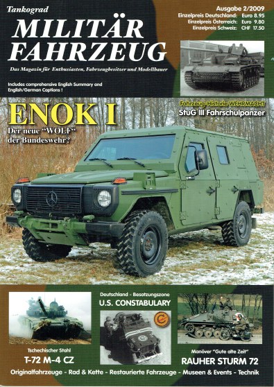 Image for TANKOGRAD MILITARFAHRZEUG 2/2009 TANKOGRAD MILITARFAHRZEUG 2/2009