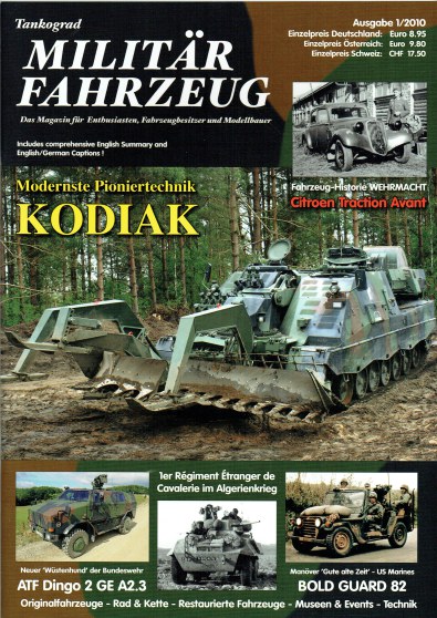 Image for TANKOGRAD MILITARFAHRZEUG 1/2010 TANKOGRAD MILITARFAHRZEUG 1/2010