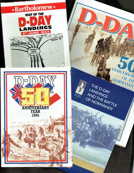 D-DAY 1944 50TH ANNIVERSARY EPHEMERA (JOB LOT 9)