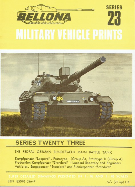 BELLONA MILITARY VEHICLE PRINTS: SERIES TWENTY THREE