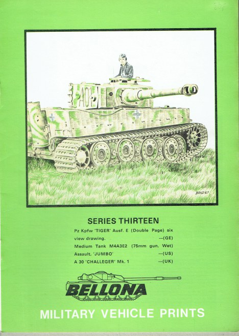 BELLONA MILITARY VEHICLE PRINTS: SERIES THIRTEEN
