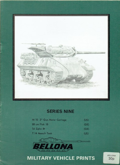 BELLONA MILITARY VEHICLE PRINTS: SERIES NINE
