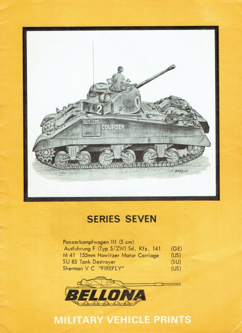 BELLONA MILITARY VEHICLE PRINTS: SERIES SEVEN