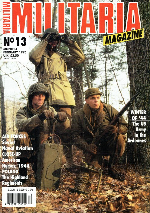MILITARIA MAGAZINE NO 13 : FEBRUARY 1995