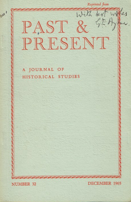 THE CRISIS OF THE ARISTOCRACY 1558-1641 (REVIEW ARTICLE)