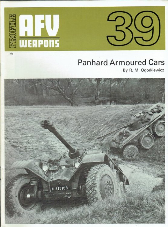 PROFILE AFV 39: PANHARD ARMOURED CARS