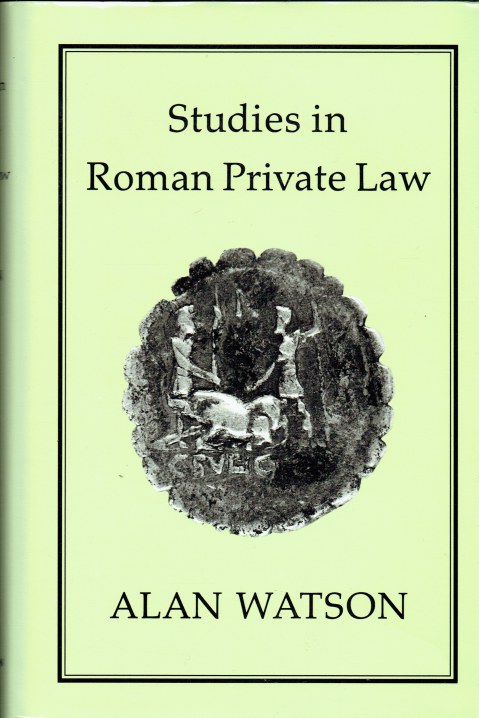 STUDIES IN ROMAN PRIVATE LAW