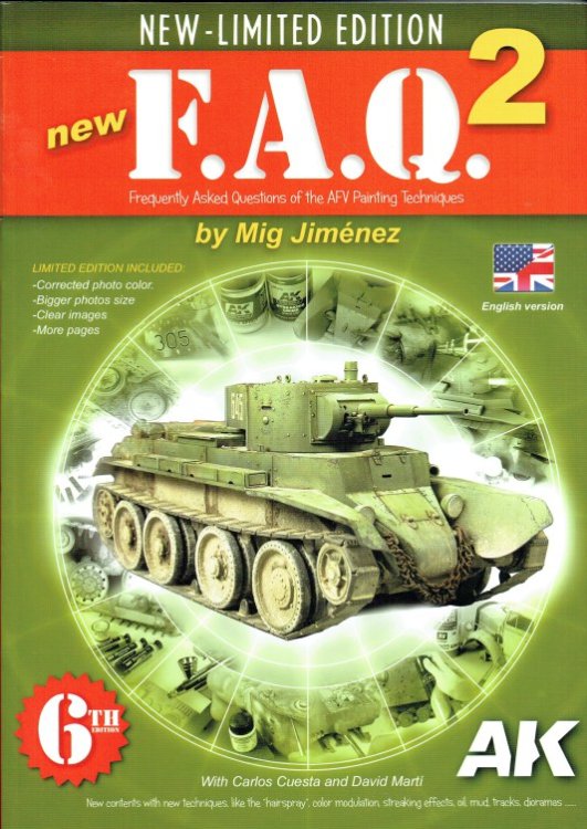 FAQ 2: FREQUENTLY ASKED QUESTIONS OF THE AFV PAINTING TECHNIQUES (LIMITED EDITION)