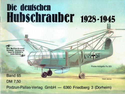 DIE DEUTSCHEN HUBSCHRAUBER 1928-1945 (GERMAN TEXT)