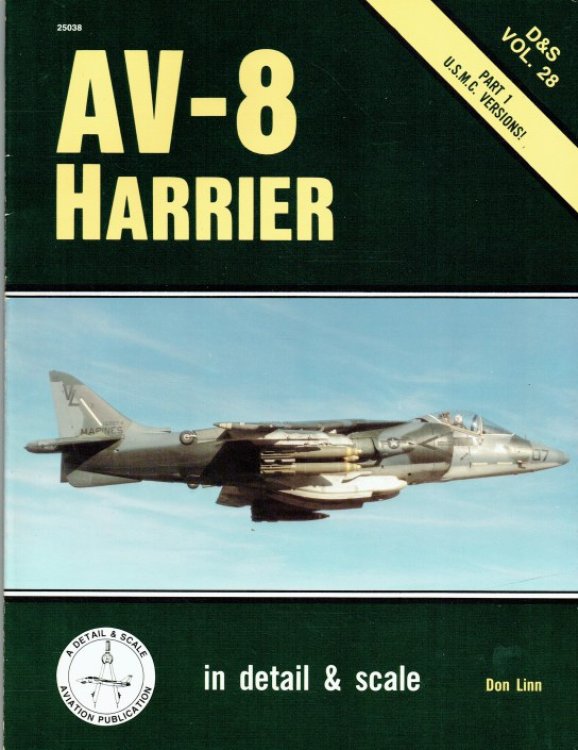 DETAIL & SCALE VOL.28: AV-8 HARRIER