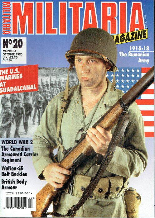 MILITARIA MAGAZINE NO 20 : OCTOBER 1995