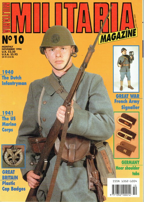 MILITARIA MAGAZINE NO 10 : NOVEMBER 1994