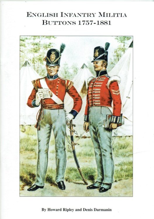 ENGLISH INFANTRY MILITARIA BUTTONS 1757-1881