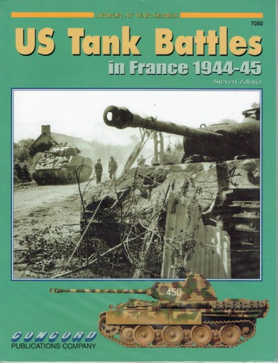 US TANK BATTLES IN FRANCE 1944-45