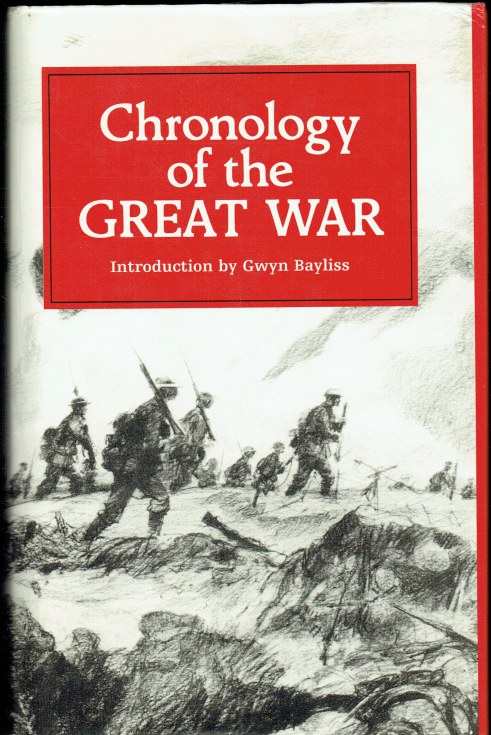CHRONOLOGY OF THE GREAT WAR