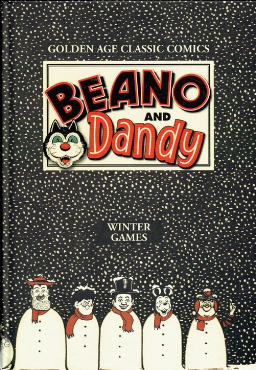 GOLDEN AGE CLASSIC COMICS : BEANO AND DANDY : WINTER GAMES