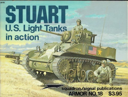 STUART US LIGHT TANKS IN ACTION