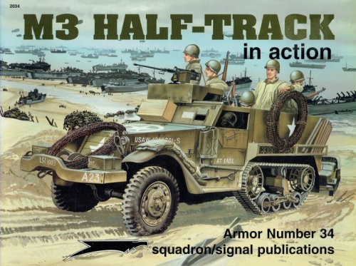 M3 HALF-TRACKS IN ACTION