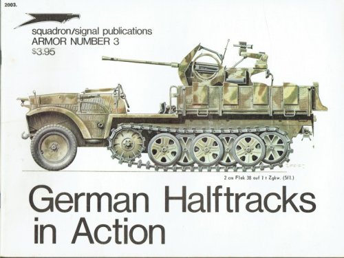 GERMAN HALFTRACKS IN ACTION