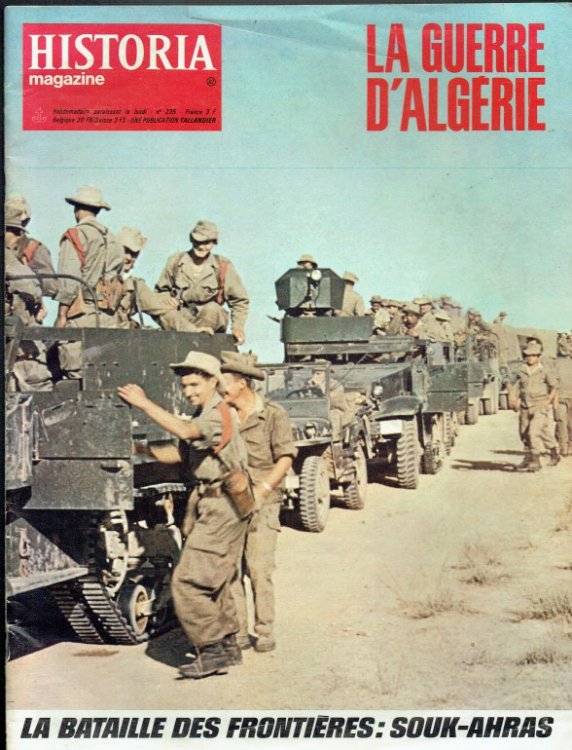 HISTORIA MAGAZINE NO.235: LA GUERRE D'ALGERIE (FRENCH TEXT)