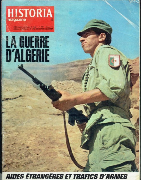 HISTORIA MAGAZINE NO.236: LA GUERRE D'ALGERIE (FRENCH TEXT)