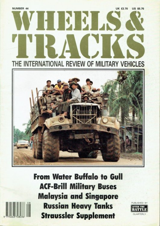WHEELS & TRACKS: THE INTERNATIONAL REVIEW OF MILITARY VEHICLES: NUMBER 44