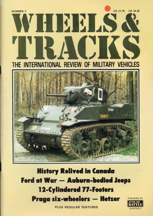 WHEELS & TRACKS: THE INTERNATIONAL REVIEW OF MILITARY VEHICLES: NUMBER 7