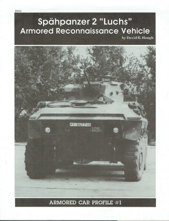 SPAHPANZER 2 'LUCHS' ARMORED RECONNAISSANCE VEHICLE