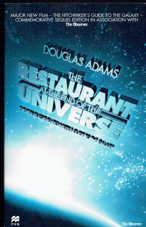THE RESTAURANT AT THE END OF THE UNIVERSE (PROMOTIONAL COPY)