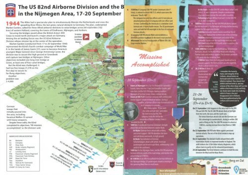 THE US 82ND AIRBORNE DIVISION AND THE BATTLE IN THE NIJMEGAN AREA, 17-20 SEPTEMBER 1944