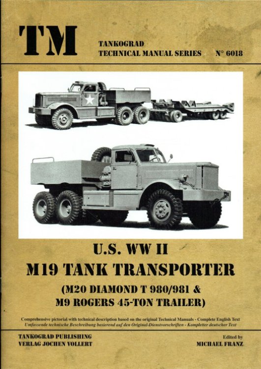 US WWII M19 TANK TRANSPORTER