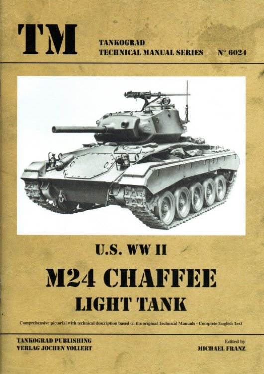 US WWII M24 CHAFFEE LIGHT TANK
