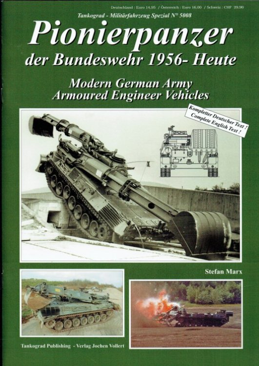 MODERN GERMAN ARMY ARMOURED ENGINEER VEHICLES / PIONIERPANZER DER BUNDESWEHR 1956 - HEUTE